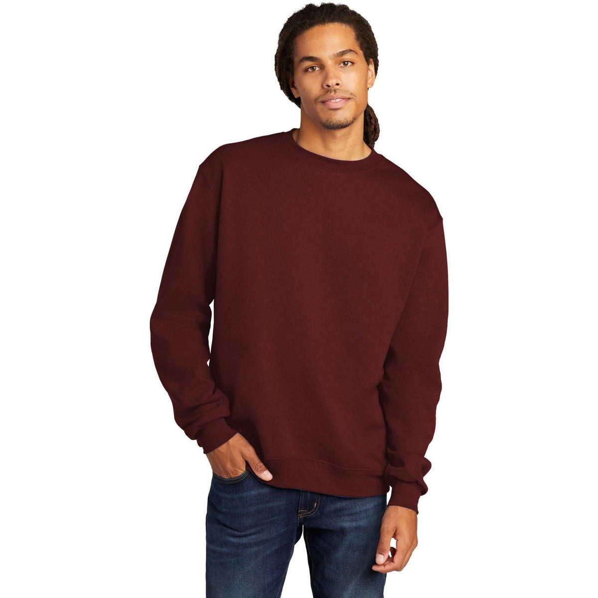 no-logo Champion Double Dry Eco Crew Neck Fleece-Crewnecks-Champion-Thread Logic