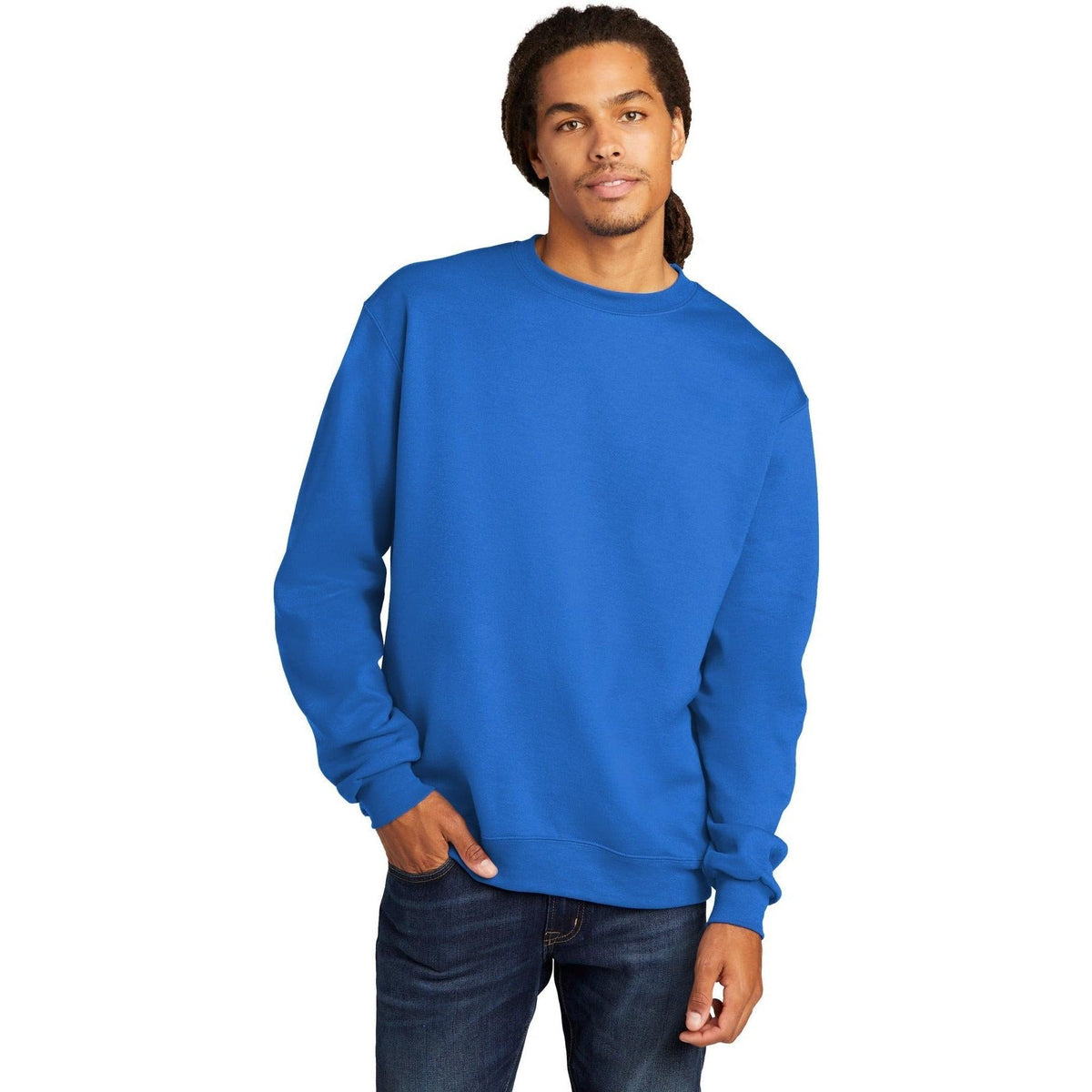 no-logo Champion Double Dry Eco Crew Neck Fleece-Crewnecks-Champion-Thread Logic