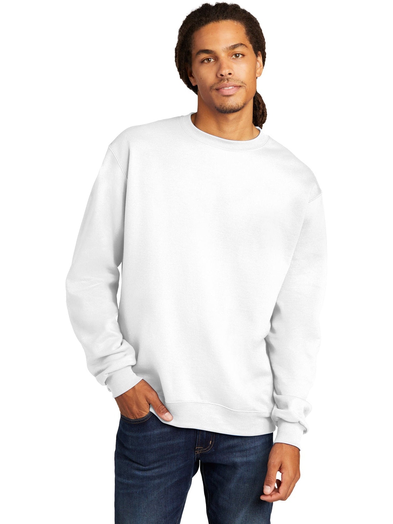 no-logo Champion Double Dry Eco Crew Neck Fleece-Regular-Champion-Thread Logic