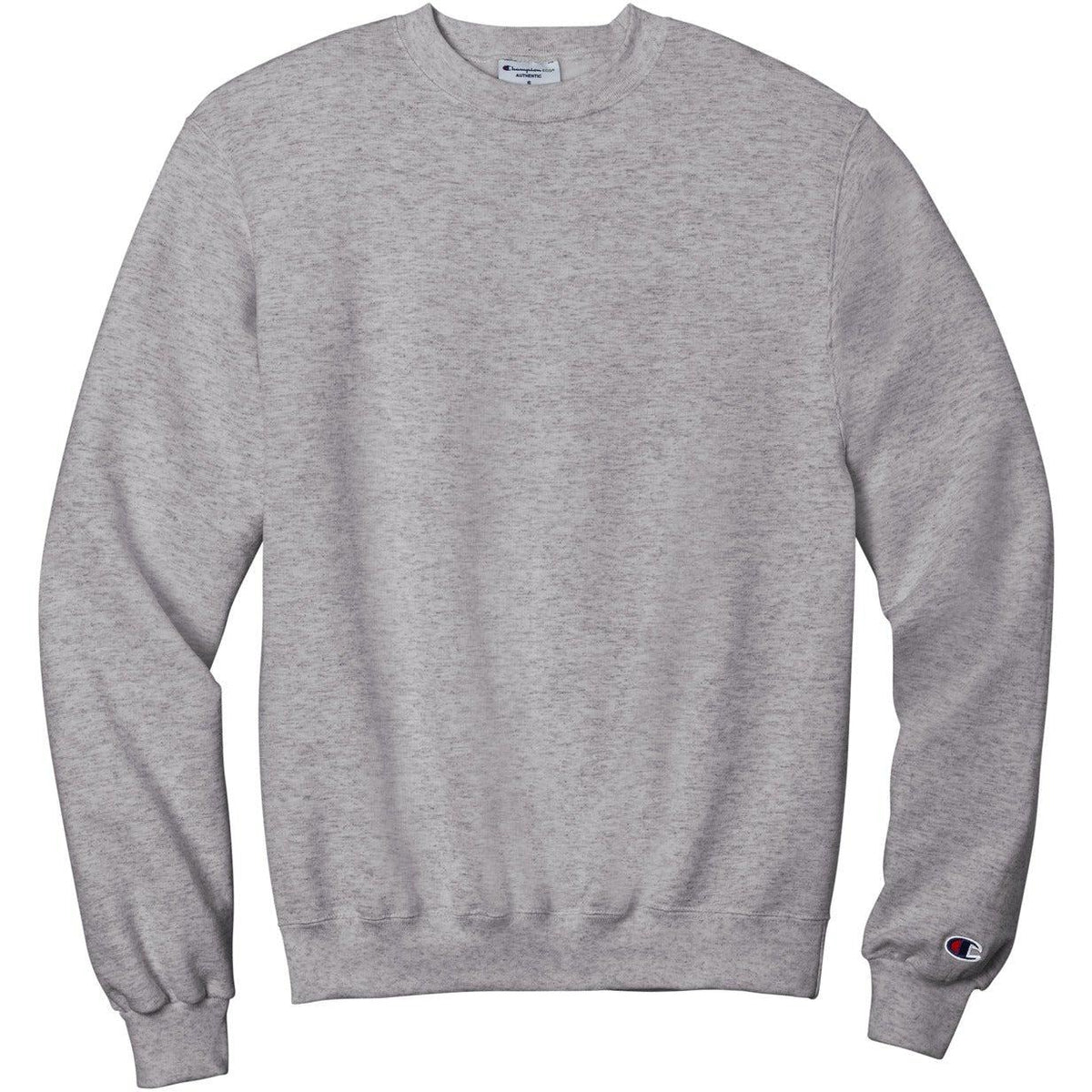 no-logo Champion Double Dry Eco Crew Neck Fleece-Crewnecks-Champion-Light Steel-S-Thread Logic