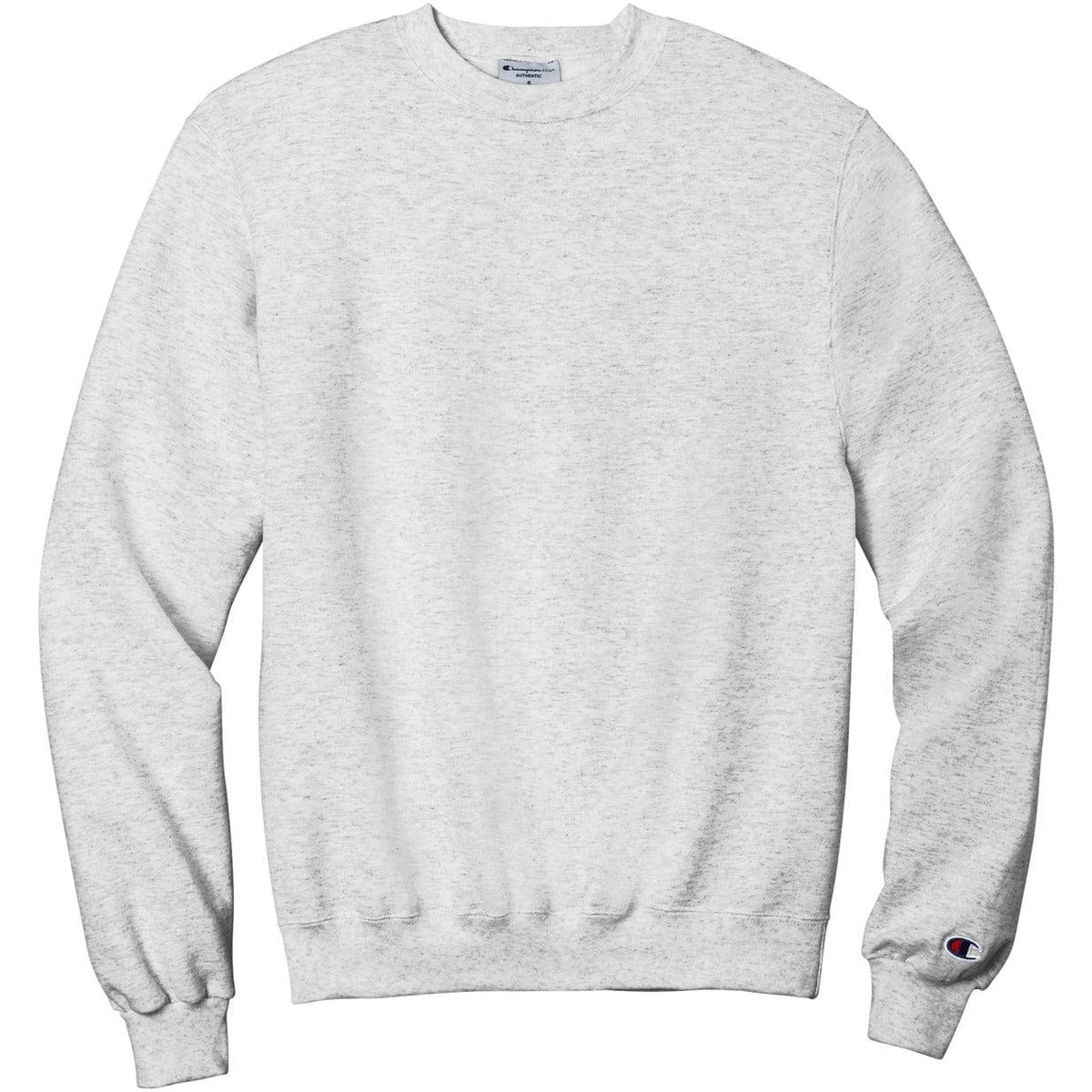 no-logo Champion Double Dry Eco Crew Neck Fleece-Crewnecks-Champion-Silver Grey-S-Thread Logic