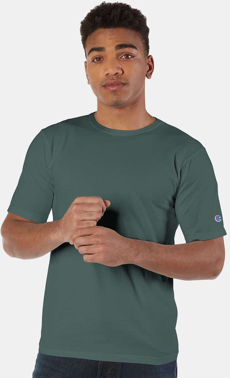 no-logo Champion Garment Dyed Short Sleeve T-Shirt-Men's T Shirts-Champion-Thread Logic