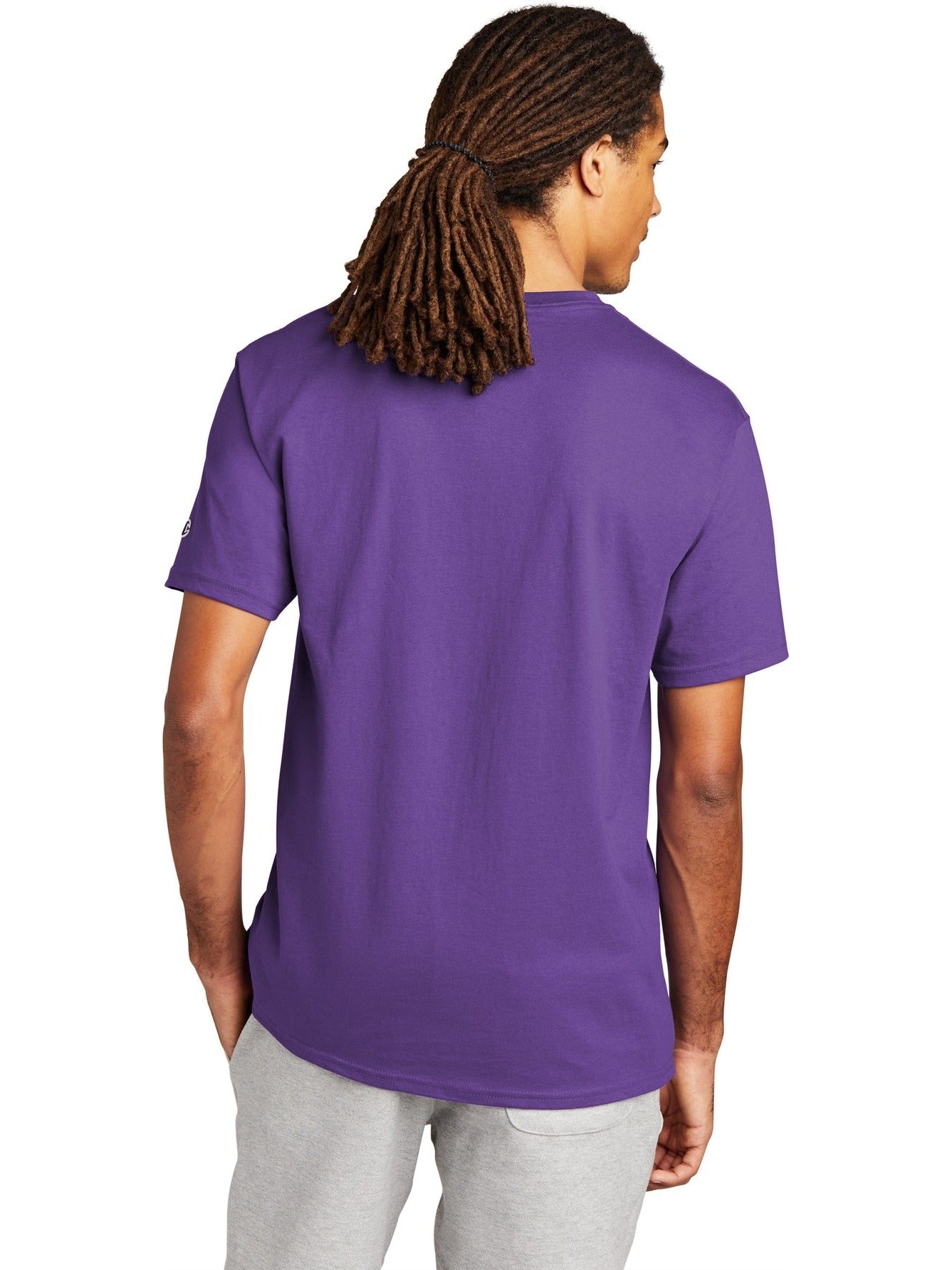 no-logo Champion Heritage 6-Oz. Jersey Tee-Regular-Champion-Thread Logic