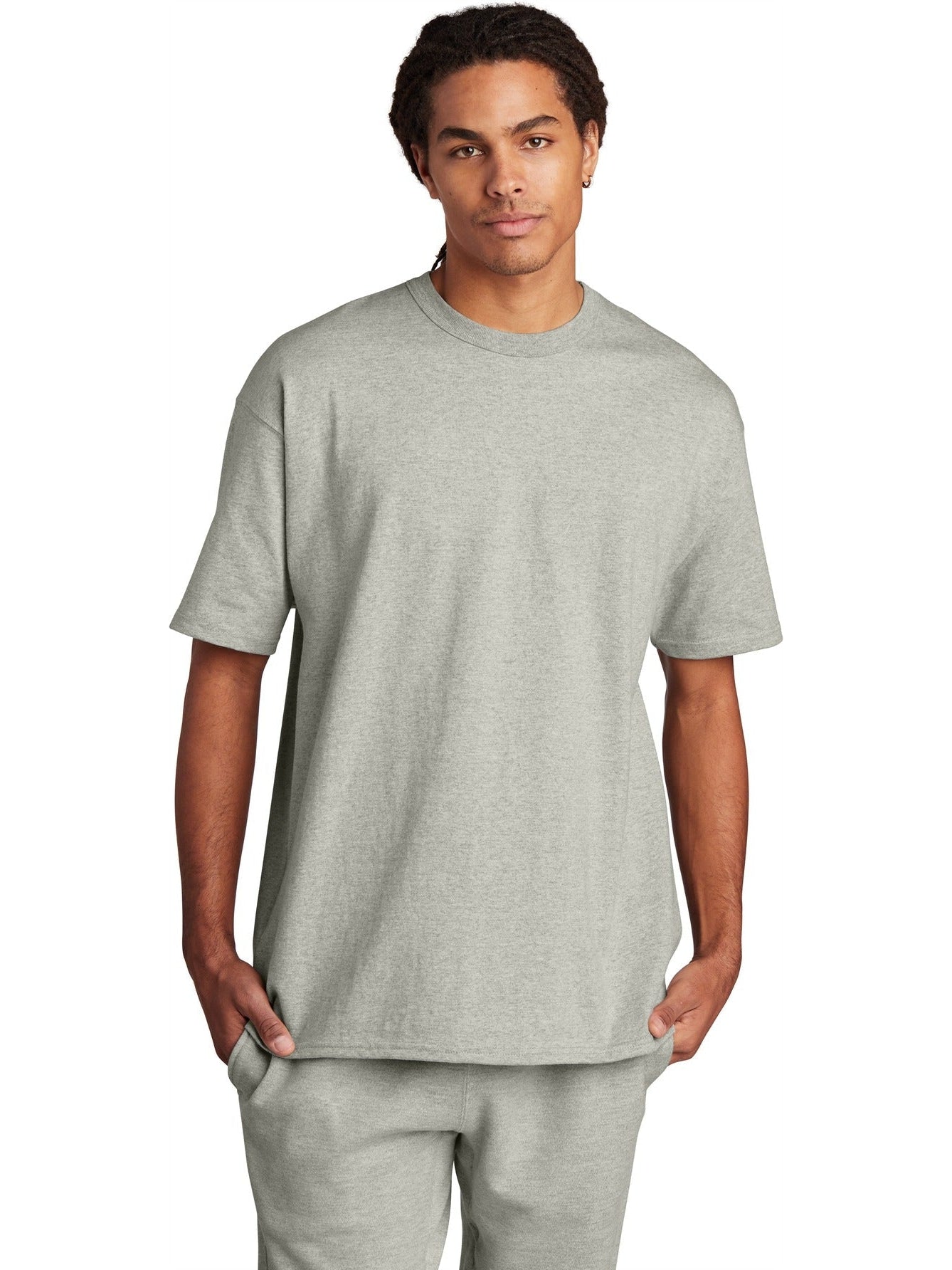 no-logo Champion Heritage 7-Oz. Jersey Tee-Regular-Champion-Thread Logic