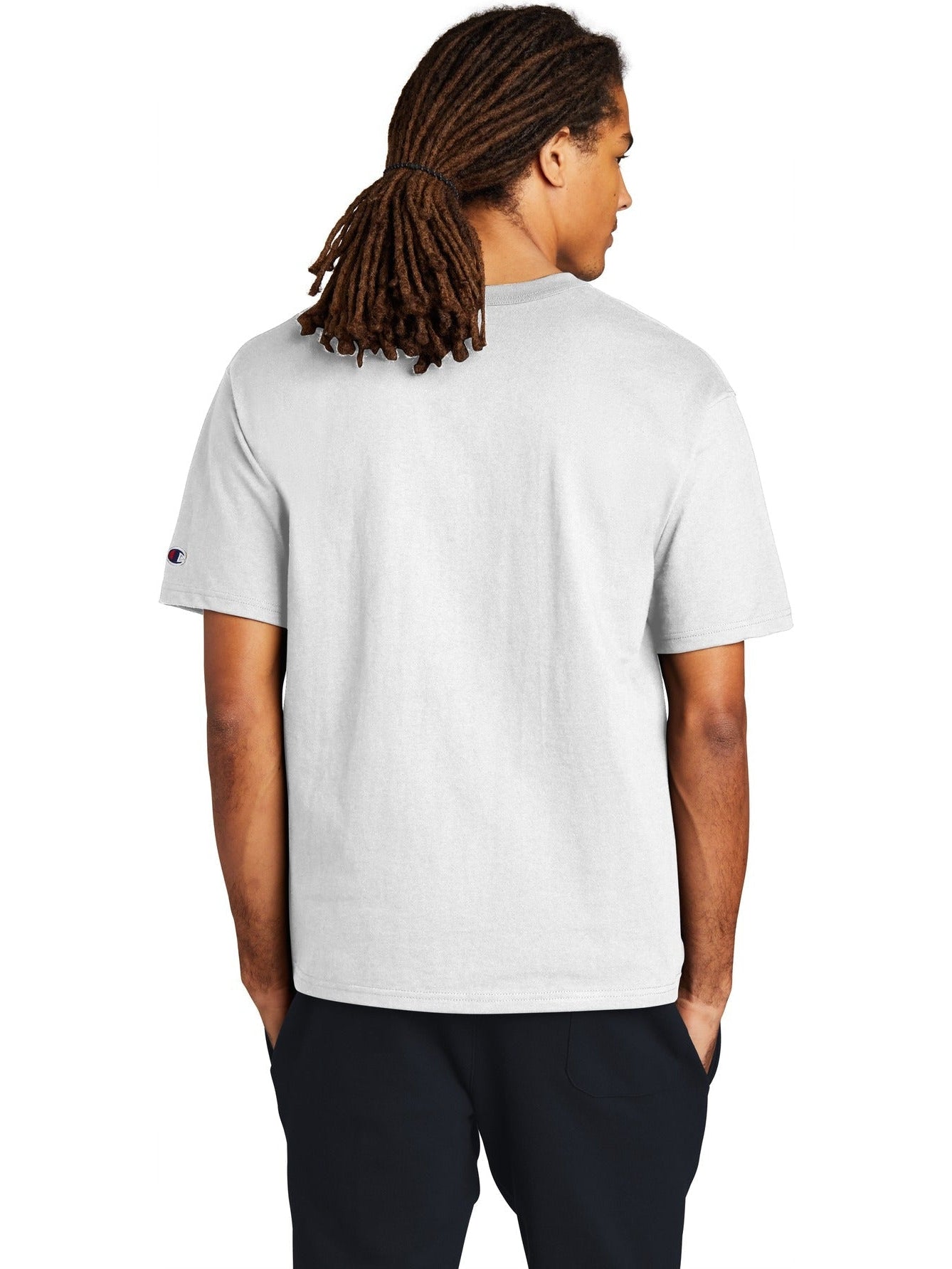 no-logo Champion Heritage 7-Oz. Jersey Tee-Regular-Champion-Thread Logic