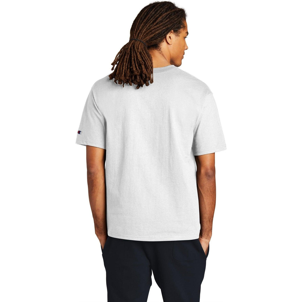 no-logo Champion Heritage 7-Oz. Jersey Tee-Polos-Champion-Thread Logic