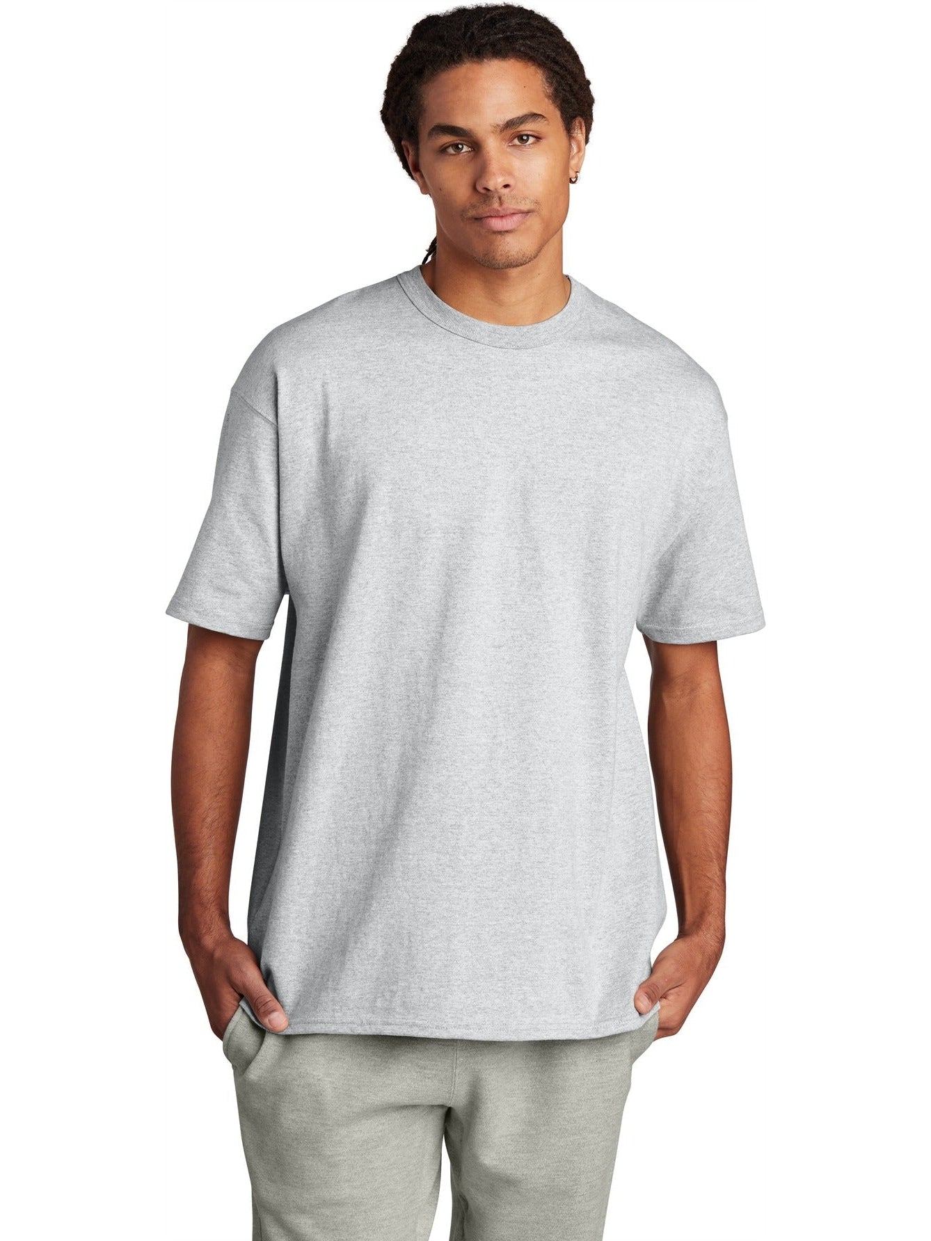 no-logo Champion Heritage 7-Oz. Jersey Tee-Regular-Champion-Thread Logic