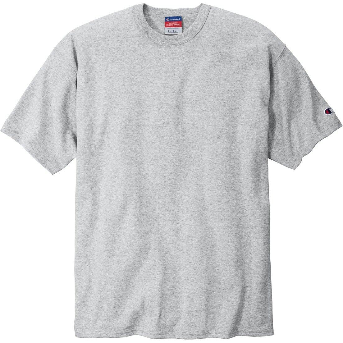 no-logo Champion Heritage 7-Oz. Jersey Tee-Polos-Champion-Ash-S-Thread Logic