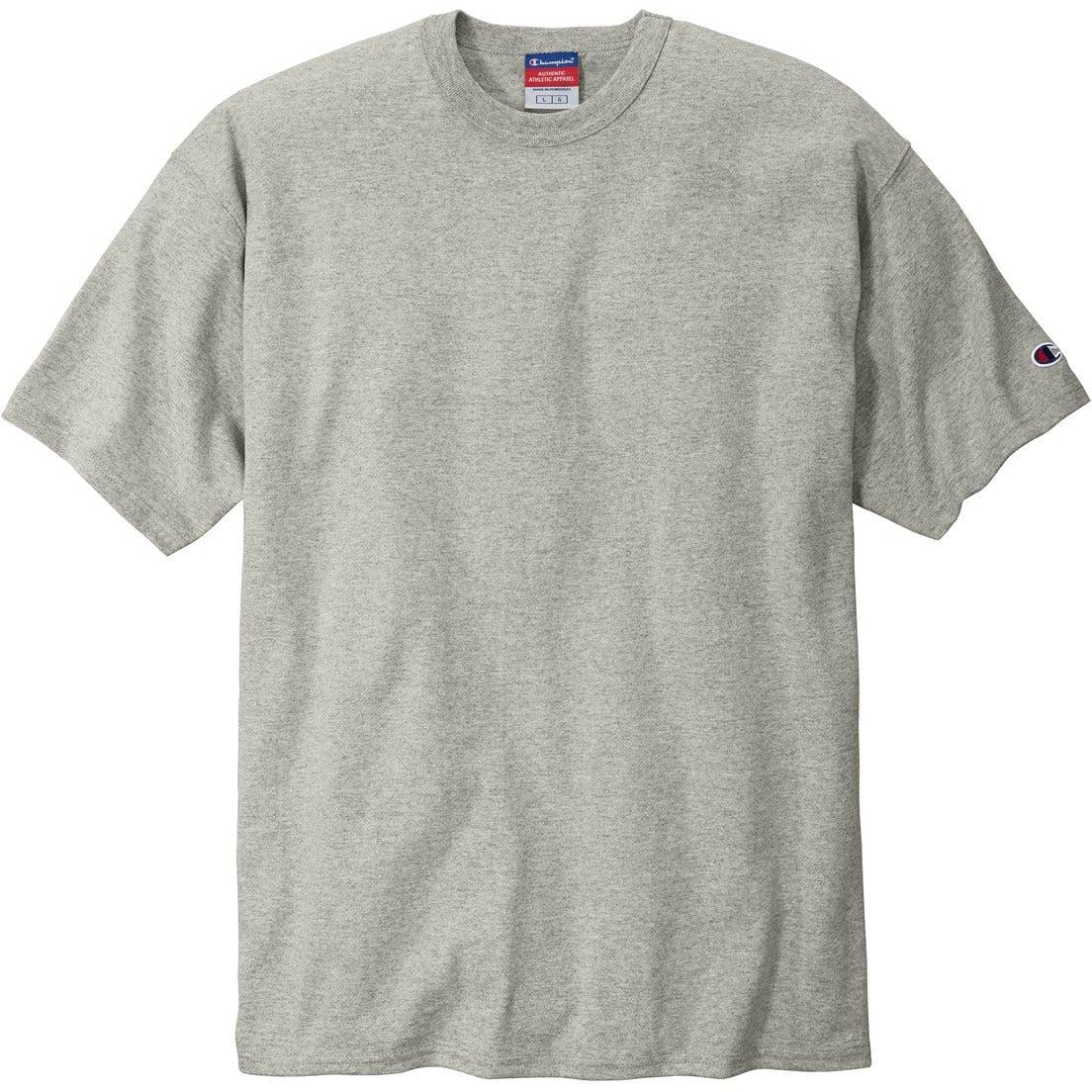no-logo Champion Heritage 7-Oz. Jersey Tee-Polos-Champion-Oxford Grey-S-Thread Logic