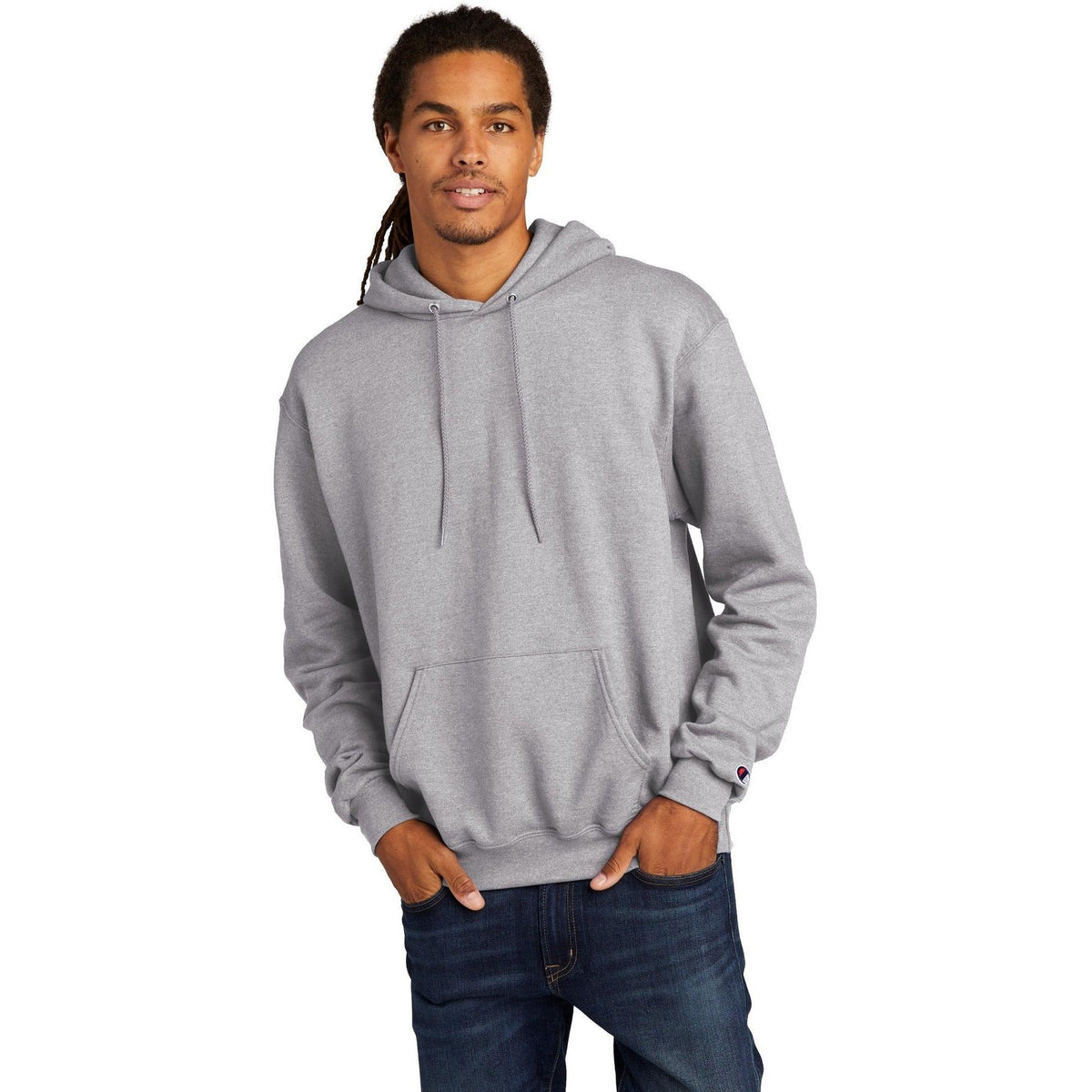 no-logo Champion Hooded Sweatshirt-Hoodies-Champion-Thread Logic