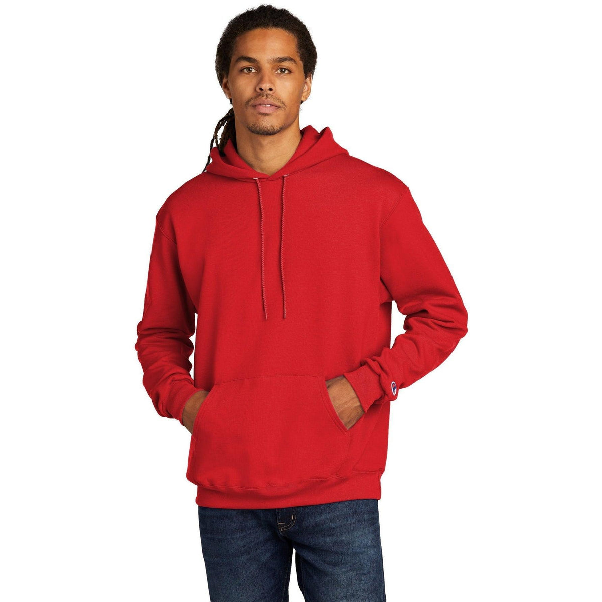 no-logo Champion Hooded Sweatshirt-Hoodies-Champion-Thread Logic
