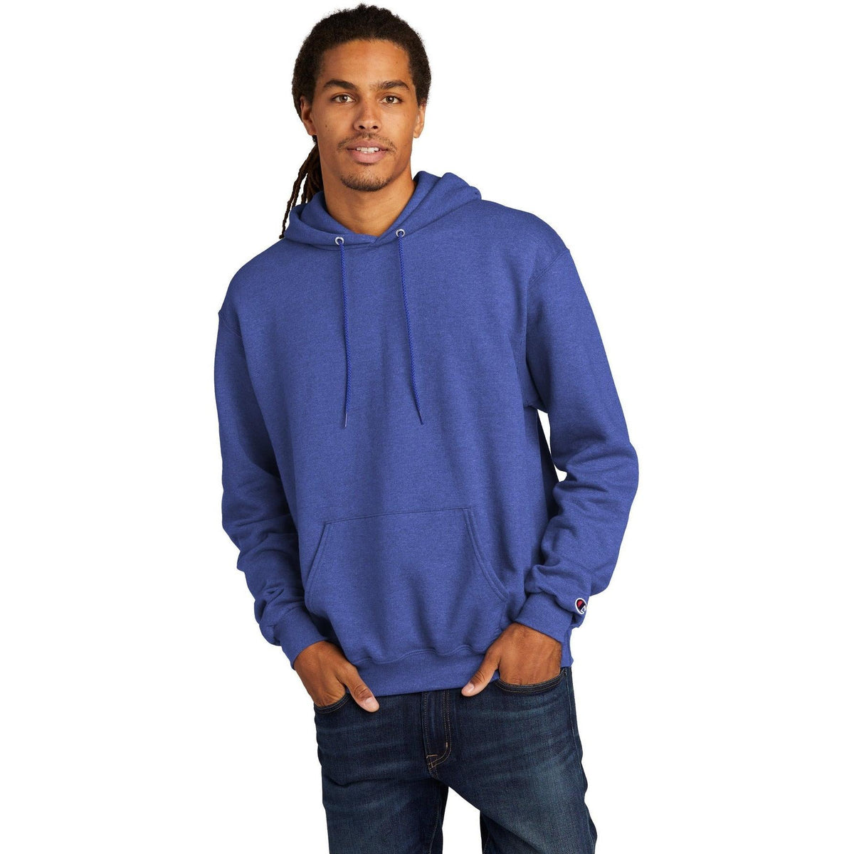 no-logo Champion Hooded Sweatshirt-Hoodies-Champion-Thread Logic