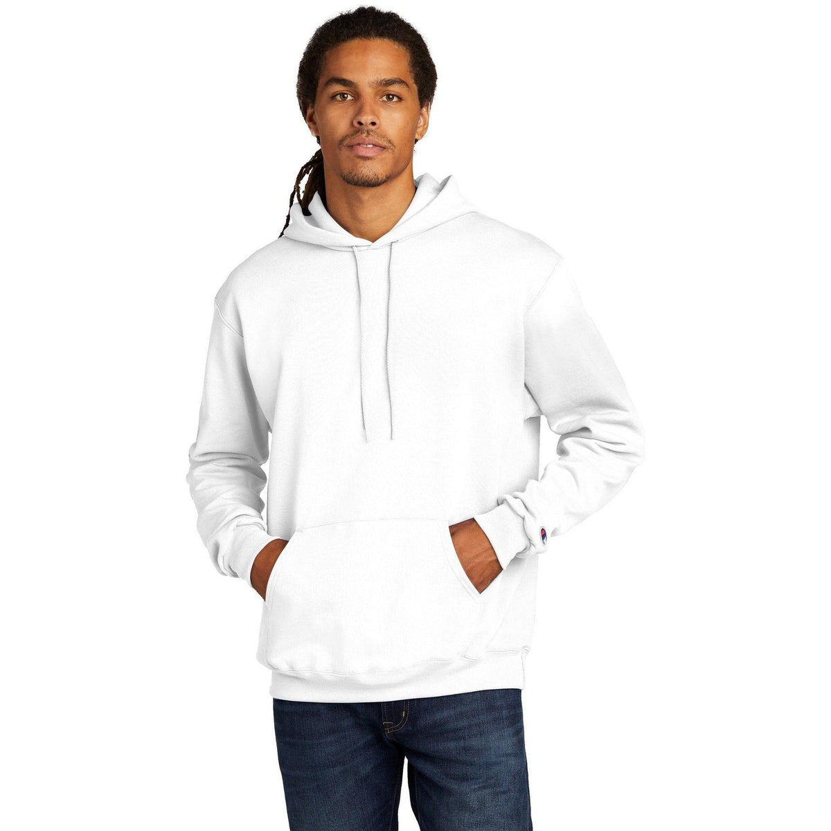 no-logo Champion Hooded Sweatshirt-Hoodies-Champion-Thread Logic