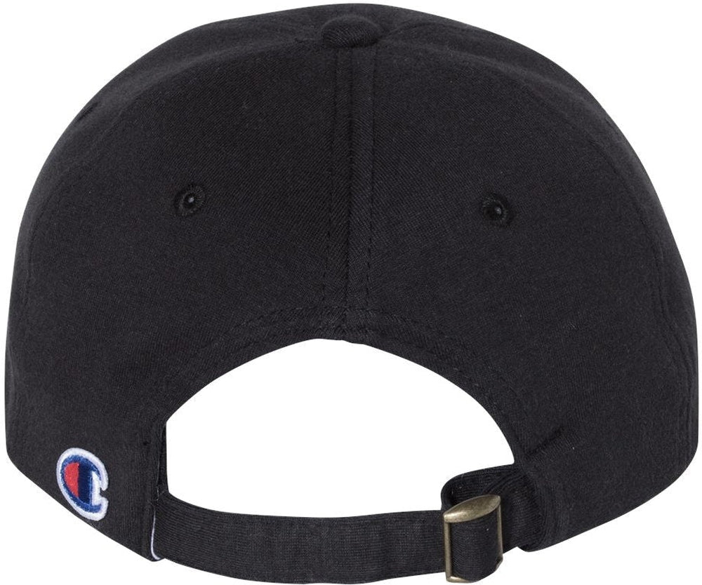 no-logo Champion Jersey Knit Dad's Cap-Headwear-Champion-Thread Logic