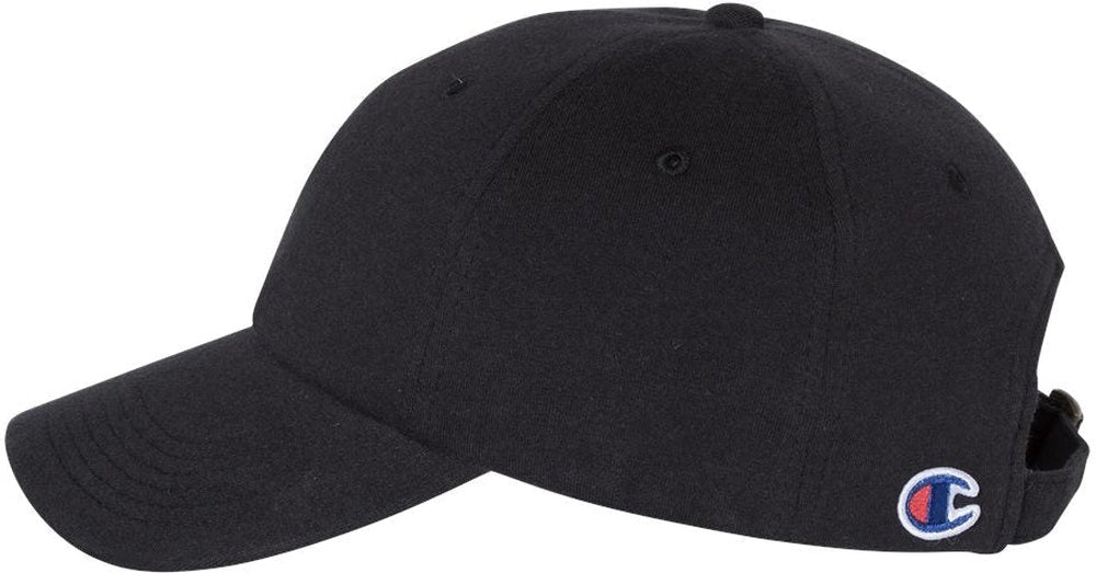 no-logo Champion Jersey Knit Dad's Cap-Headwear-Champion-Thread Logic