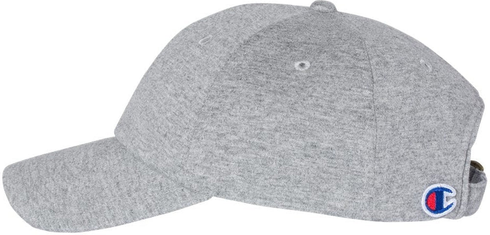 no-logo Champion Jersey Knit Dad's Cap-Headwear-Champion-Thread Logic