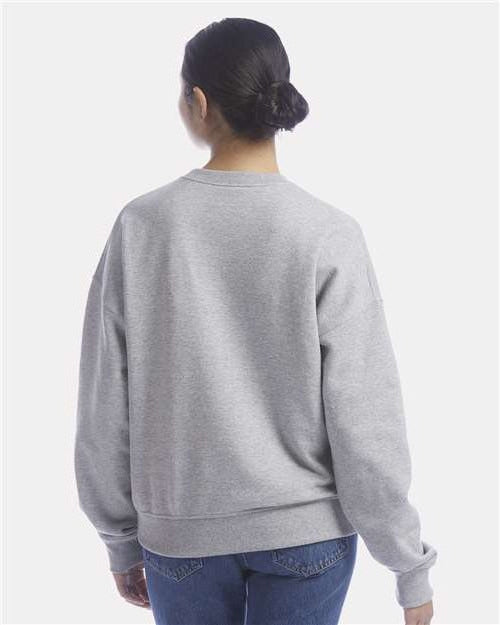 no-logo Champion Ladies Powerblend Crewneck Sweatshirt-Apparel-Champion-Thread Logic