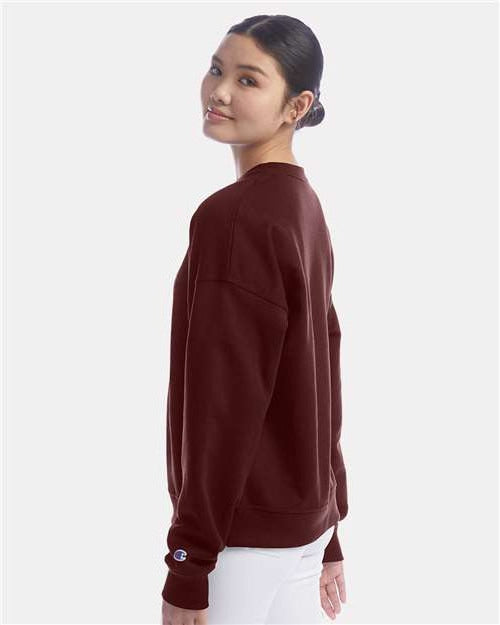 no-logo Champion Ladies Powerblend Crewneck Sweatshirt-Apparel-Champion-Thread Logic