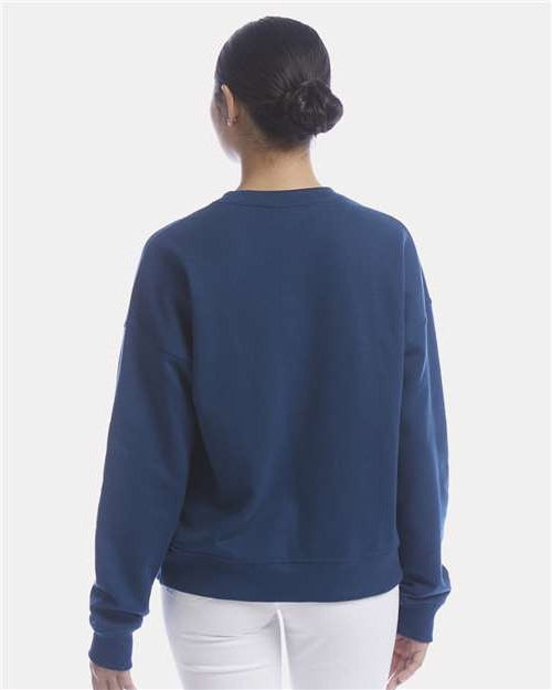 no-logo Champion Ladies Powerblend Crewneck Sweatshirt-Apparel-Champion-Thread Logic