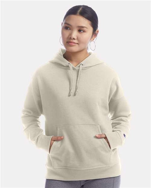 no-logo Champion Ladies Powerblend Hooded Sweatshirt-Apparel-Champion-Thread Logic