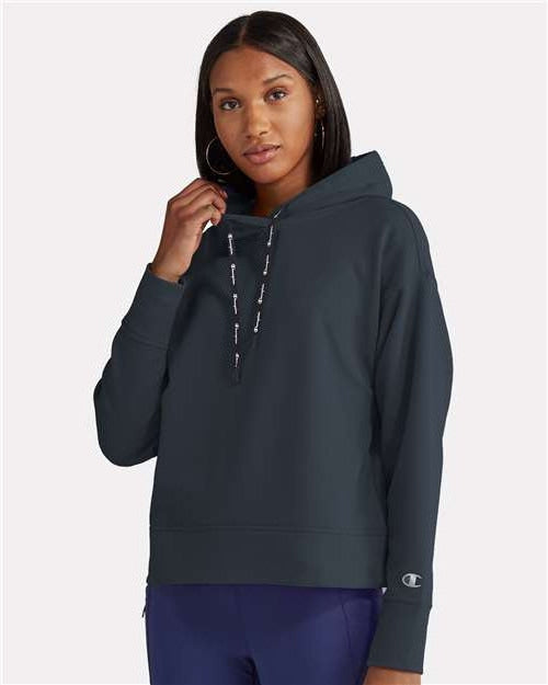 no-logo Champion Ladies Sport Hooded Sweatshirt-Apparel-Champion-Thread Logic