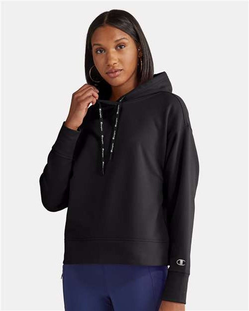 no-logo Champion Ladies Sport Hooded Sweatshirt-Apparel-Champion-Thread Logic