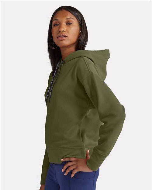 no-logo Champion Ladies Sport Hooded Sweatshirt-Apparel-Champion-Thread Logic