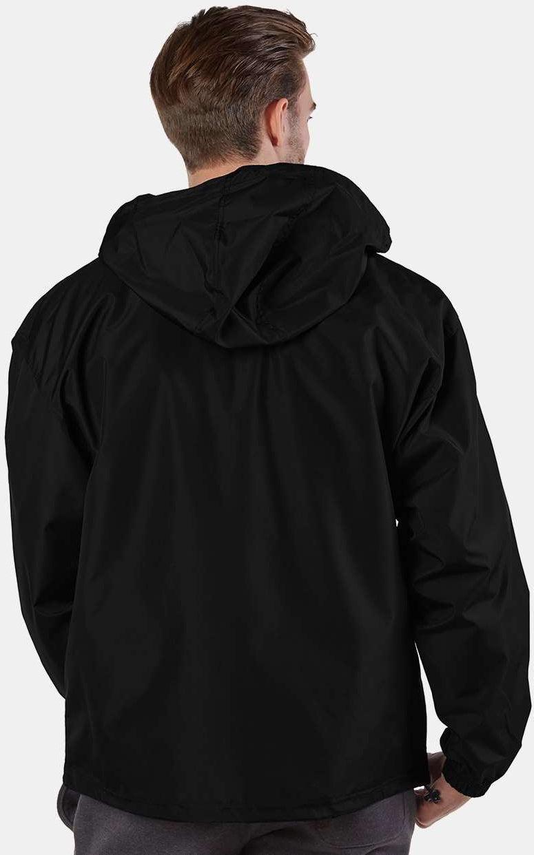 no-logo Champion Packable Quarter-Zip Jacket-Men's Jackets-Champion-Thread Logic