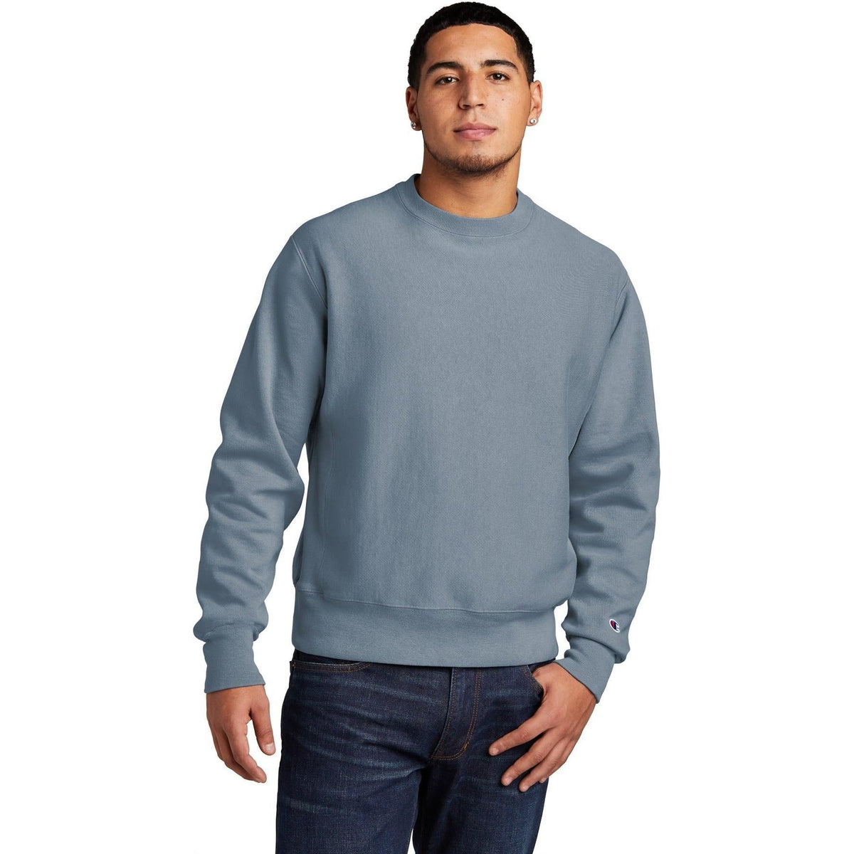 no-logo Champion Reverse Weave Garment-Dyed Crewneck Sweatshirt-Regular-Champion-Thread Logic
