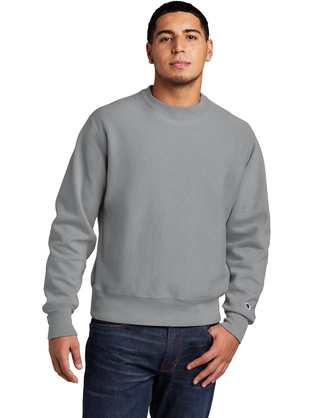 no-logo Champion Reverse Weave Garment-Dyed Crewneck Sweatshirt-Regular-Champion-Thread Logic