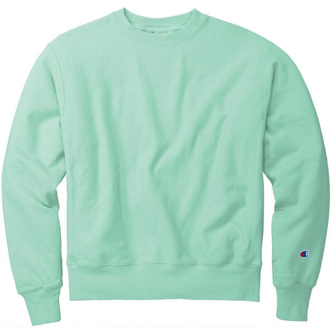 no-logo Champion Reverse Weave Garment-Dyed Crewneck Sweatshirt