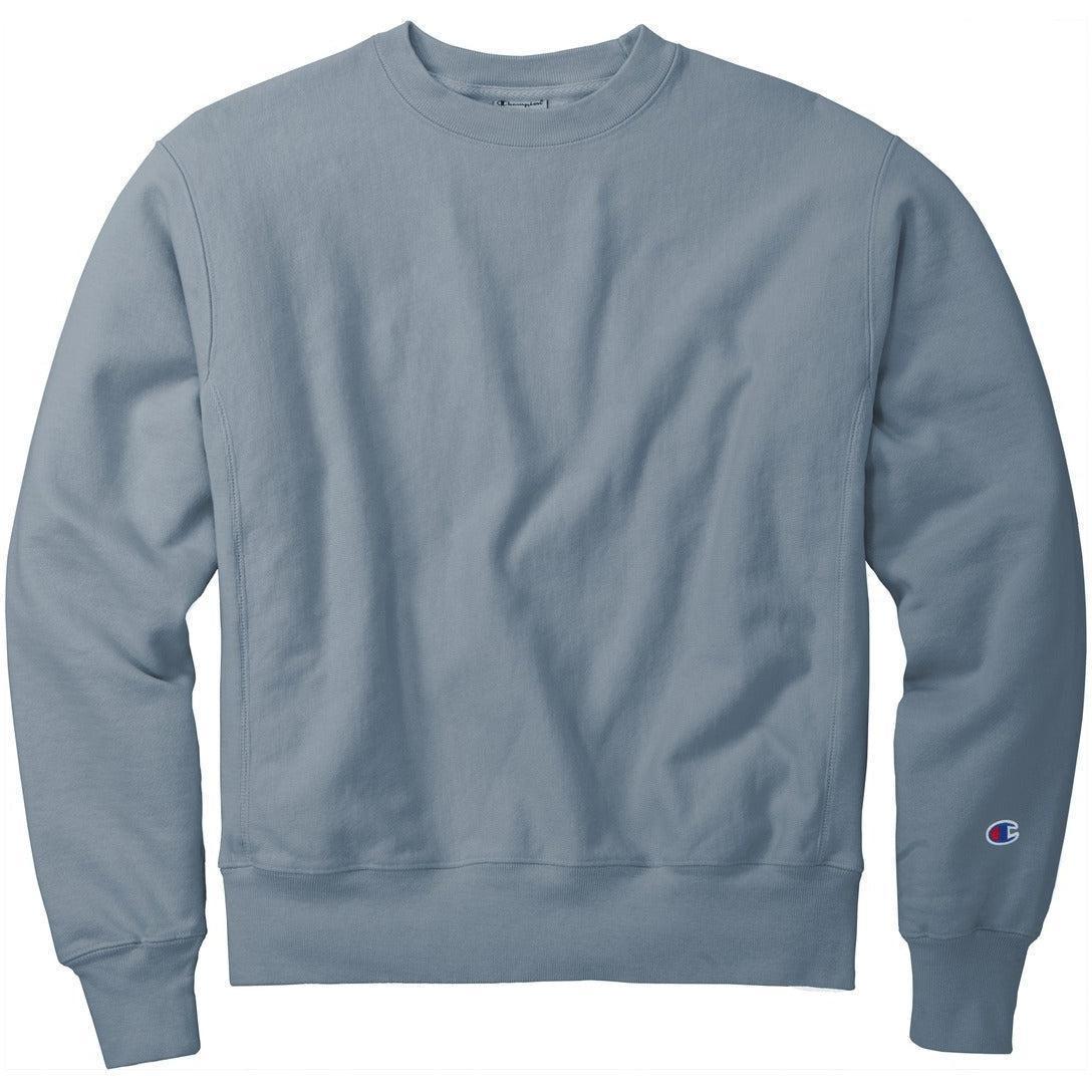 no-logo Champion Reverse Weave Garment-Dyed Crewneck Sweatshirt