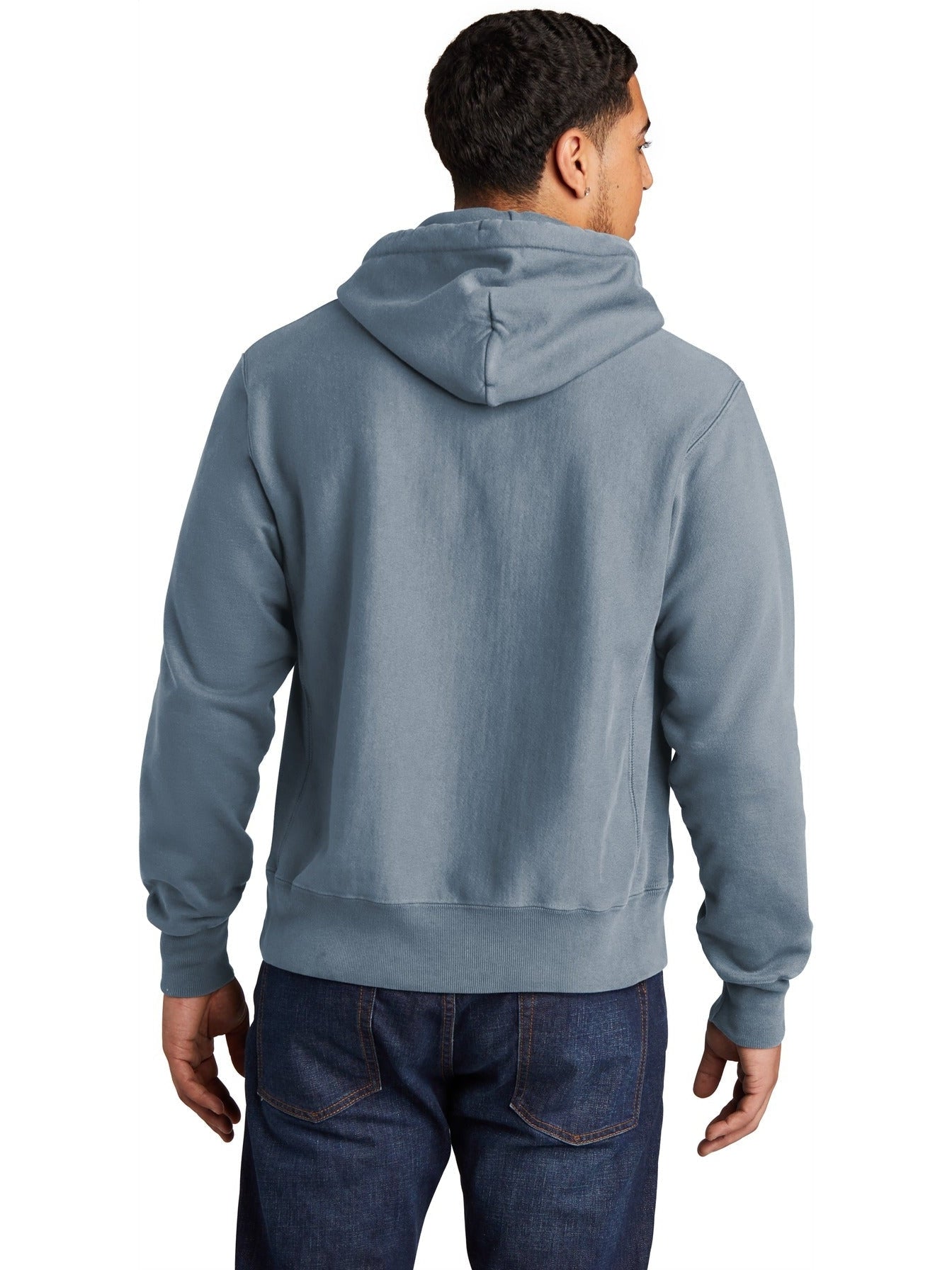 no-logo Champion Reverse Weave Garment-Dyed Hooded Sweatshirt-Regular-Champion-Thread Logic