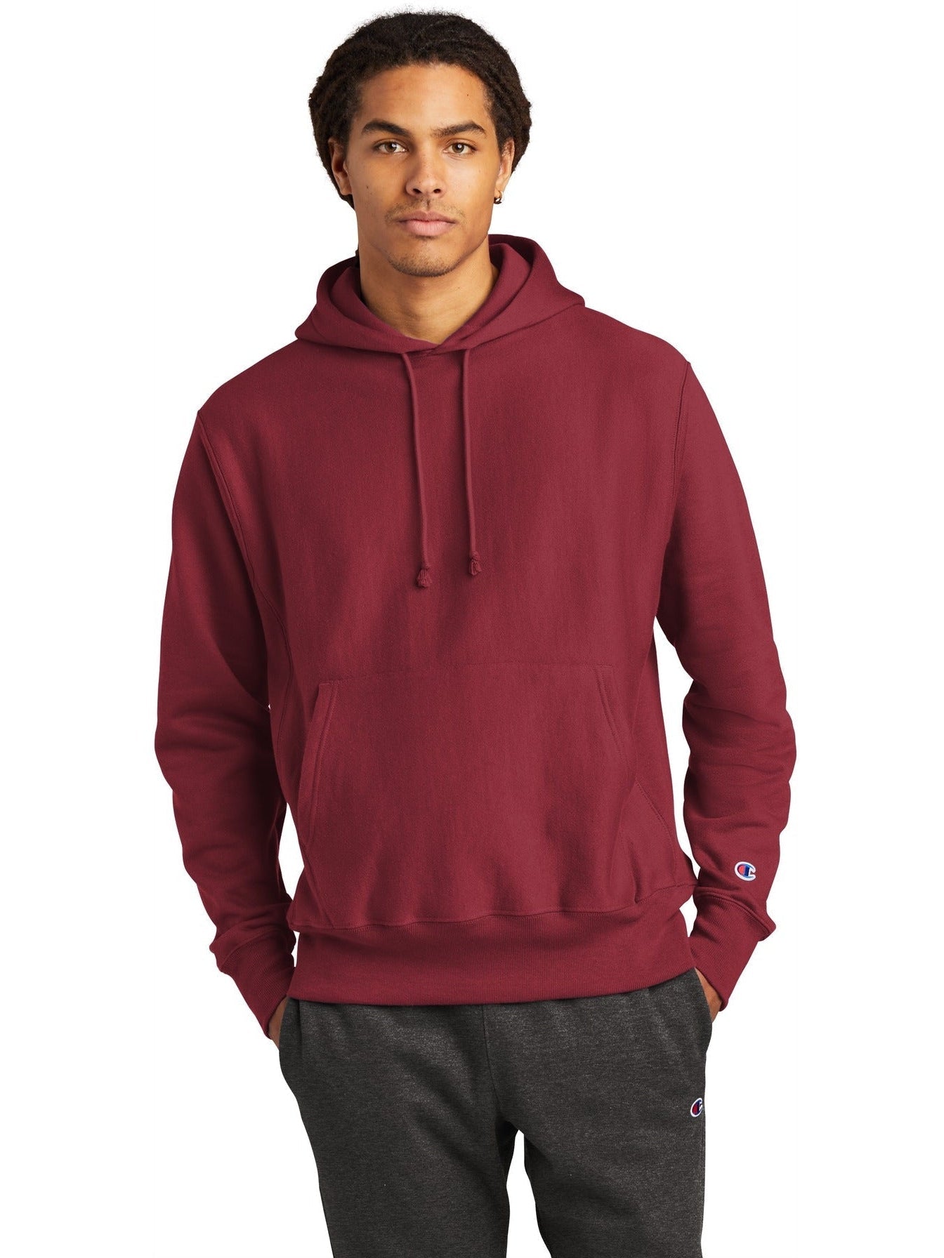 no-logo Champion Reverse Weave Hoodie-Regular-Champion-Thread Logic