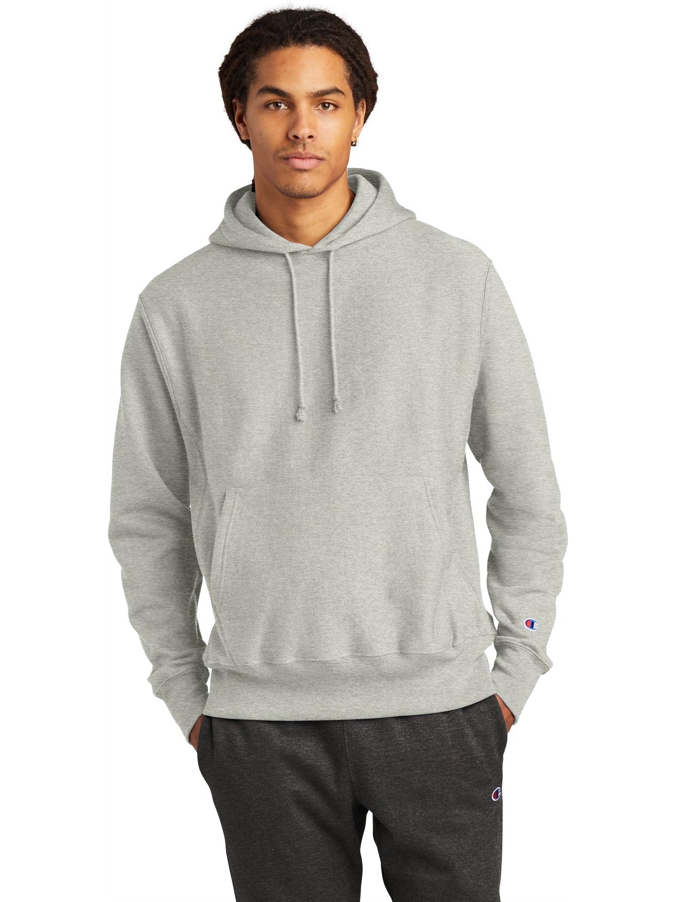 no-logo Champion Reverse Weave Hoodie-Regular-Champion-Thread Logic