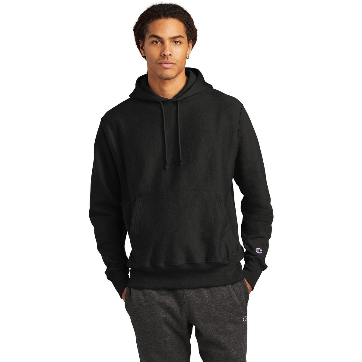 no-logo Champion Reverse Weave Hoodie-Hoodies-Champion-Thread Logic