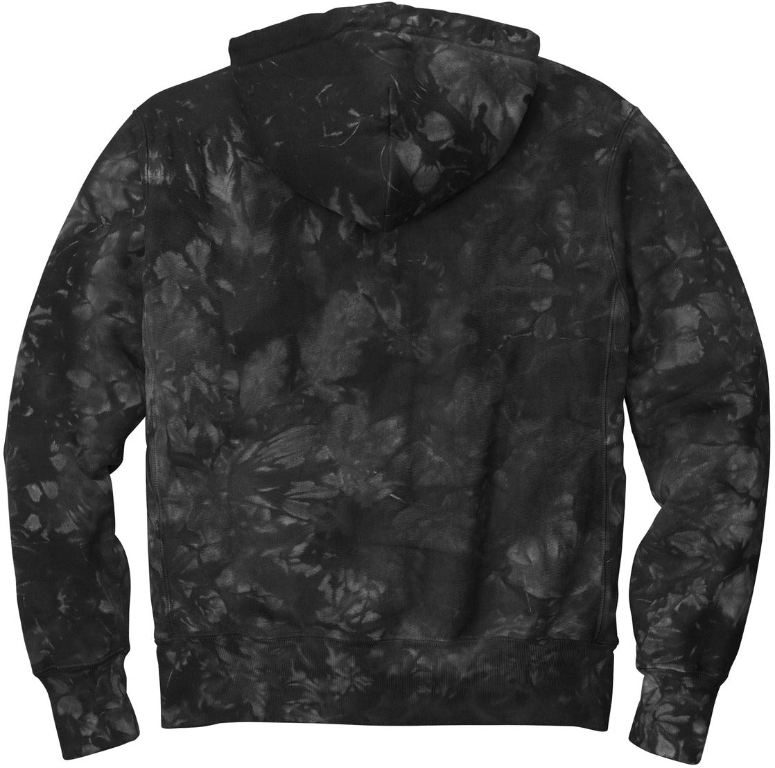 no-logo Champion Reverse Weave Scrunch-Dye Tie-Dye Hooded Sweatshirt-Regular-Champion-Thread Logic