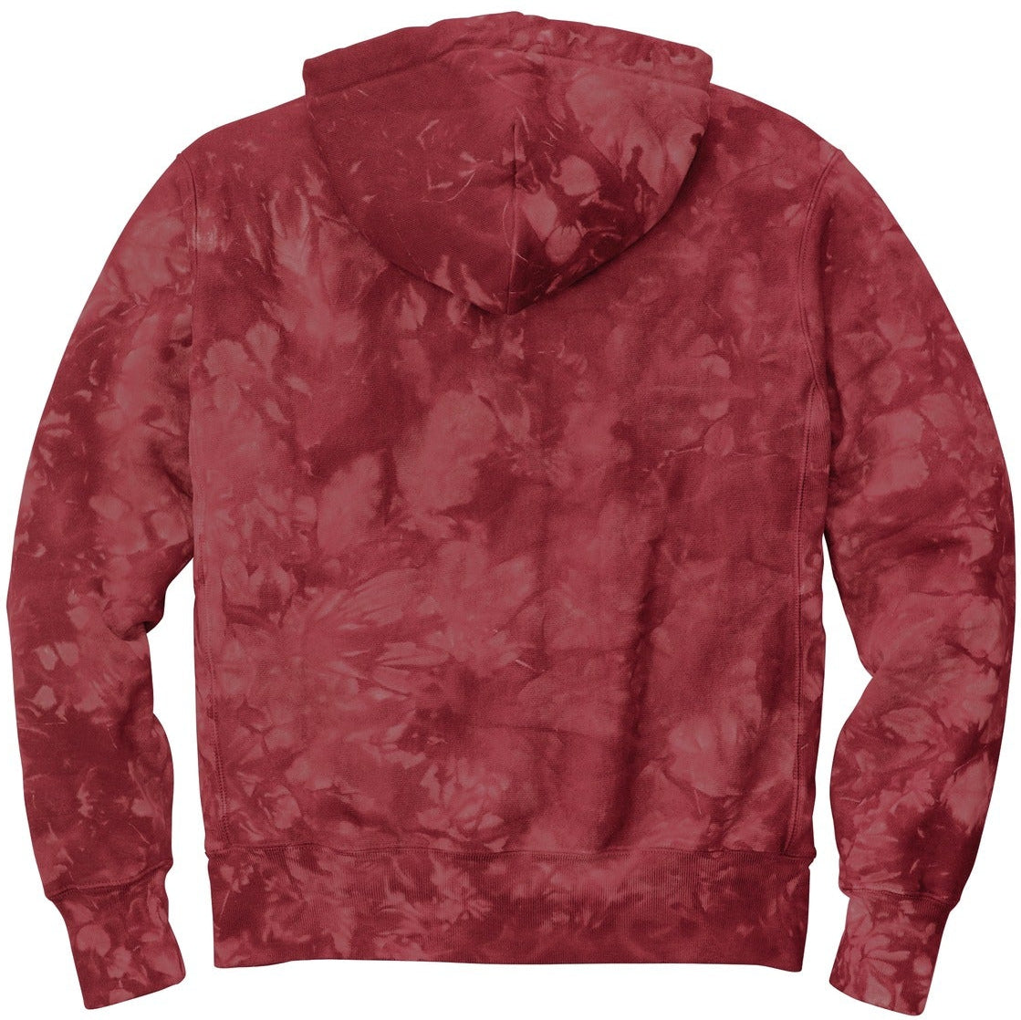 no-logo Champion Reverse Weave Scrunch-Dye Tie-Dye Hooded Sweatshirt-Regular-Champion-Thread Logic