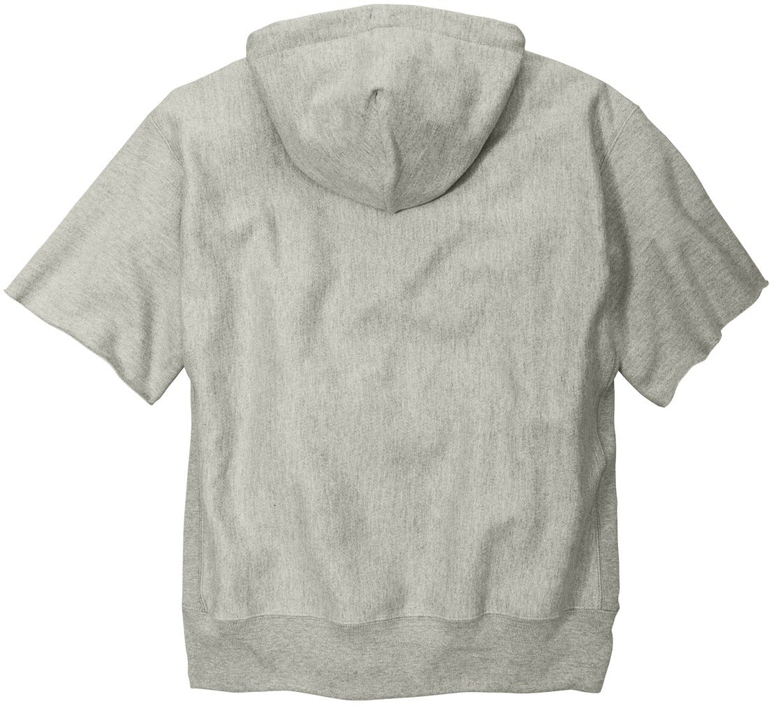 no-logo Champion Reverse Weave Short Sleeve Hooded Sweatshirt-Regular-Champion-Thread Logic