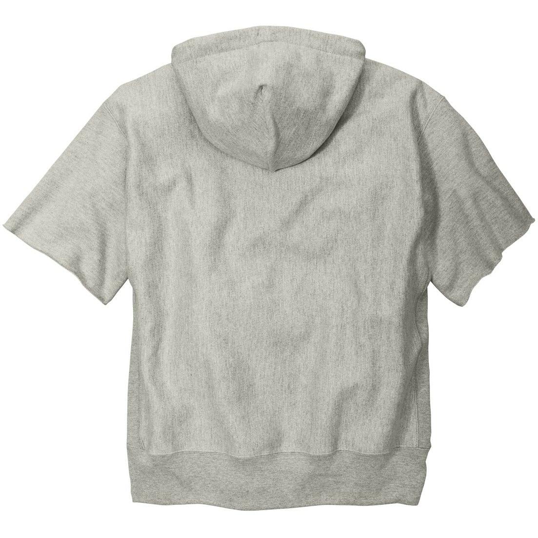 no-logo Champion Reverse Weave Short Sleeve Hooded Sweatshirt-Regular-Champion-Thread Logic