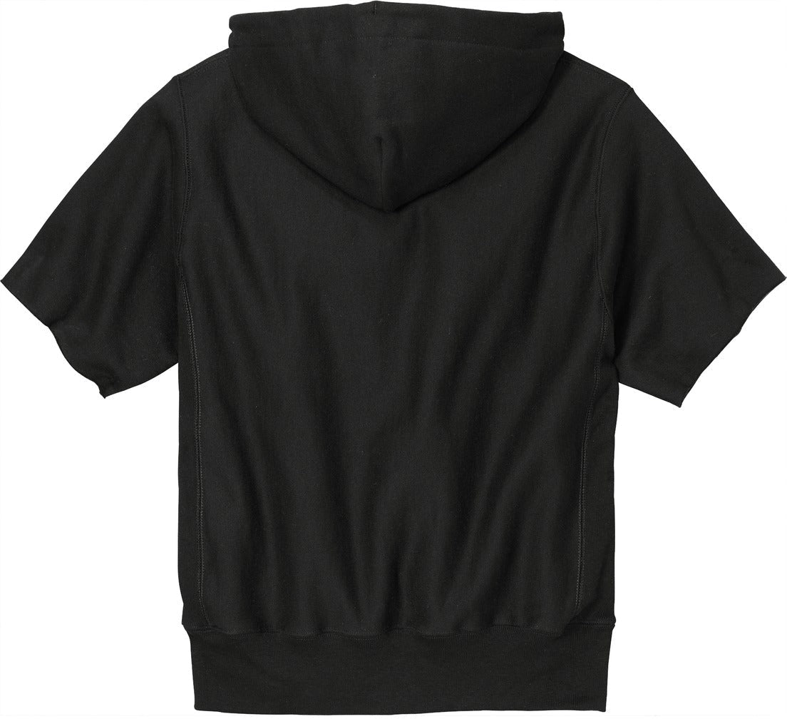 no-logo Champion Reverse Weave Short Sleeve Hooded Sweatshirt-Regular-Champion-Thread Logic