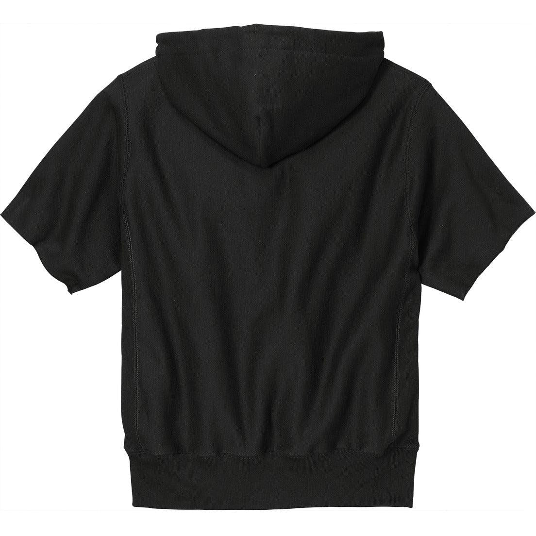 no-logo Champion Reverse Weave Short Sleeve Hooded Sweatshirt-Regular-Champion-Thread Logic