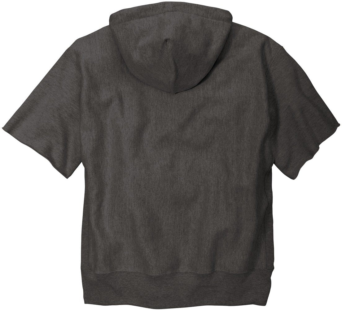 no-logo Champion Reverse Weave Short Sleeve Hooded Sweatshirt-Regular-Champion-Thread Logic