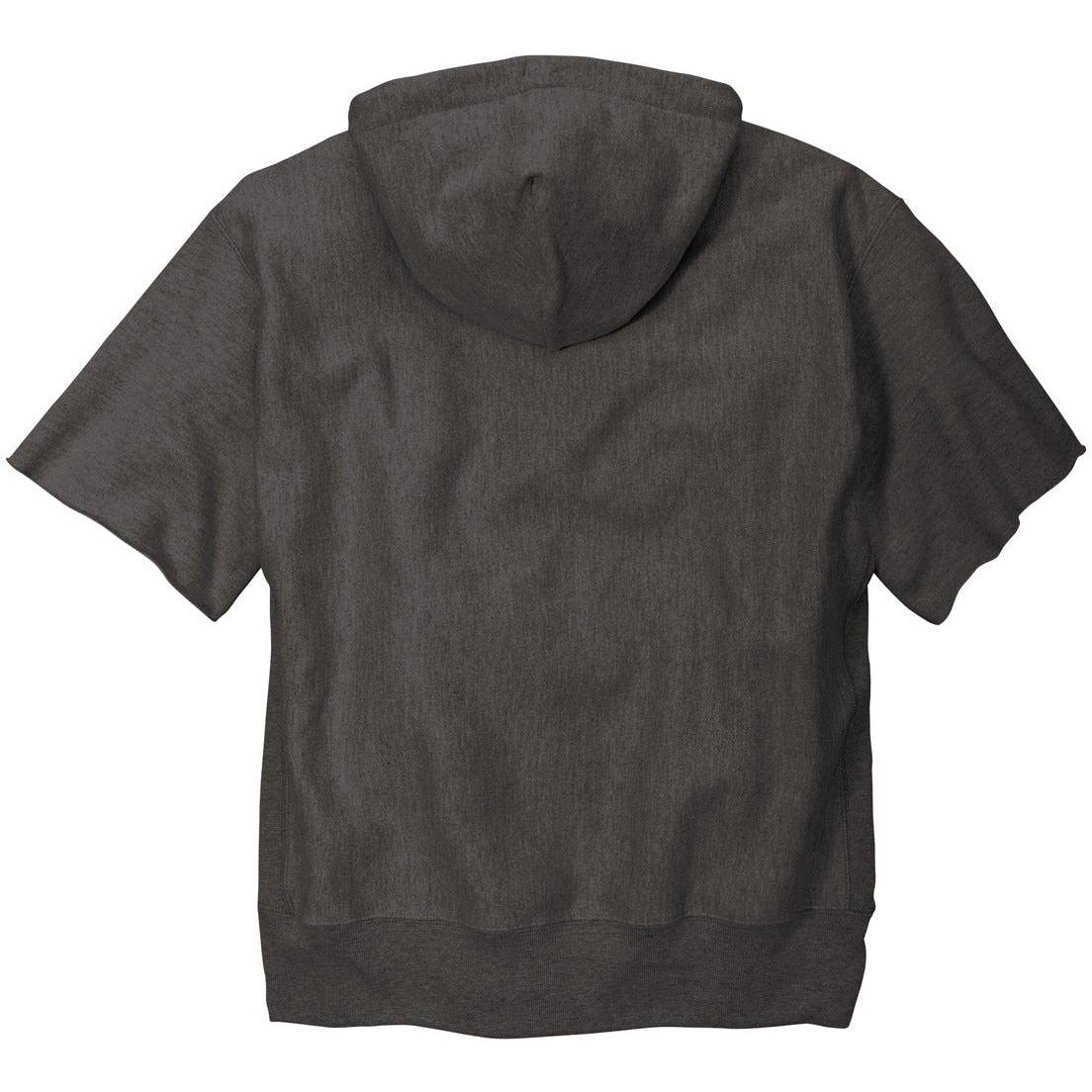 no-logo Champion Reverse Weave Short Sleeve Hooded Sweatshirt-Regular-Champion-Thread Logic