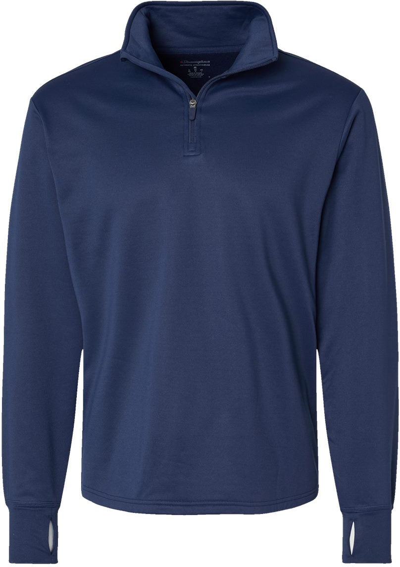 Champion Sport Quarter-Zip Pullover-Apparel-Champion-Athletic Navy-S-Thread Logic
