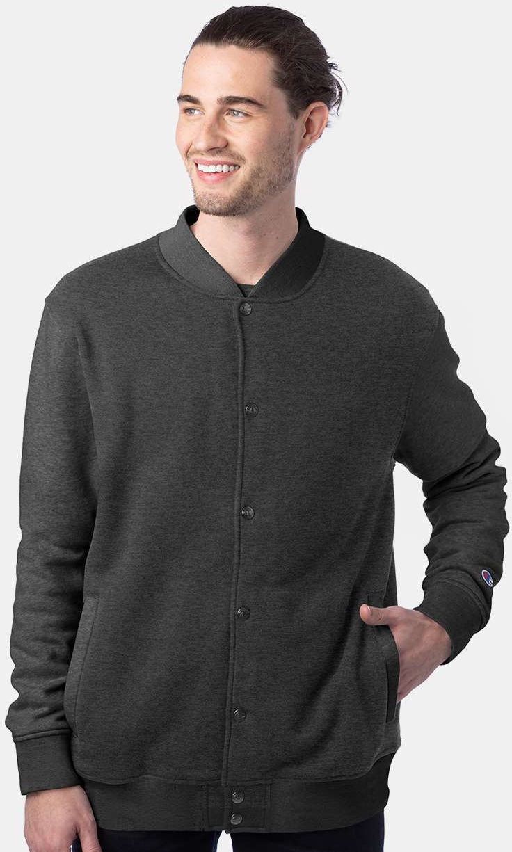 no-logo Champion Unisex Bomber Jacket-Men's Jackets-Champion-Thread Logic