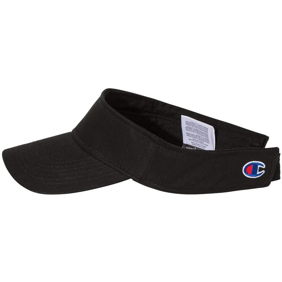 no-logo Champion Washed Cotton Visor-Headwear-Champion-Thread Logic