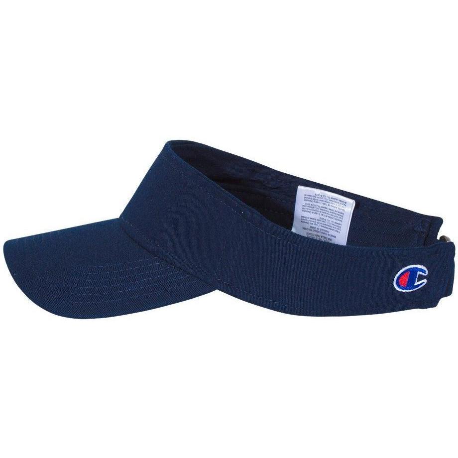 no-logo Champion Washed Cotton Visor-Headwear-Champion-Thread Logic