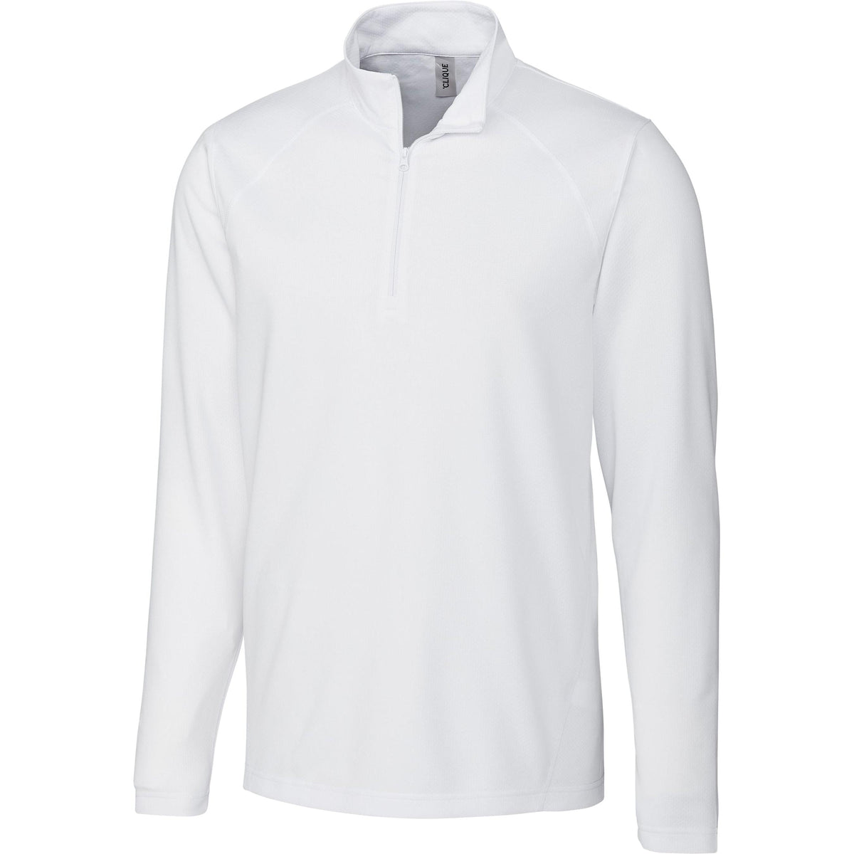 no-logo Clique Ice Half Zip-Quarter Zips-Clique-White-S-Thread Logic