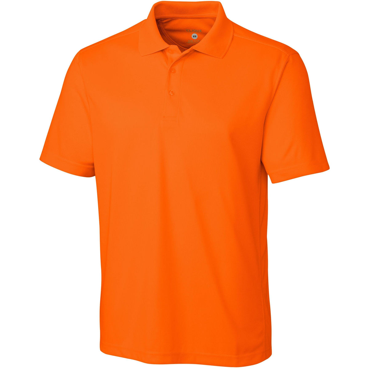 no-logo Clique Ice Pique Polo-Men's Polos-Clique-Orange-S-Thread Logic